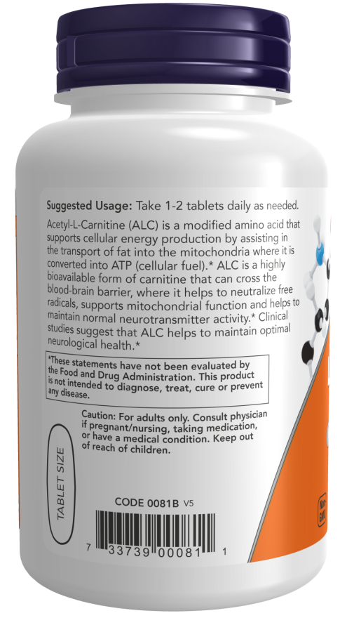 Acetyl-L-Carnitine 750 mg