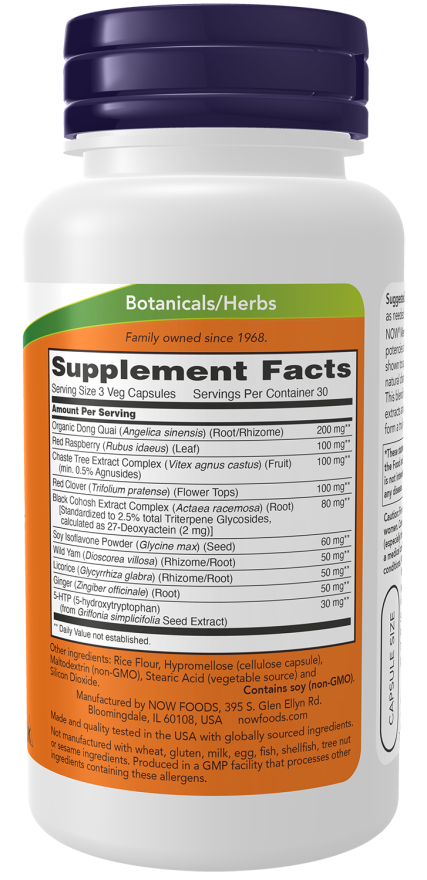 Black Cohosh Dong Quai Formula