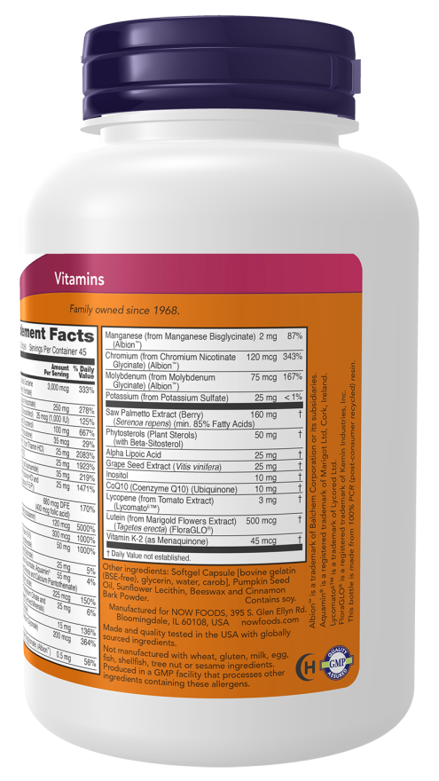 NOW ADAM Softgels Superior Men’s Multi 180 Softgels
