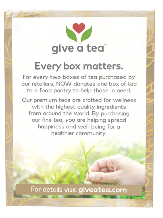 NOW Rooibos Reishi Mushroom caffeine-free herbal tea