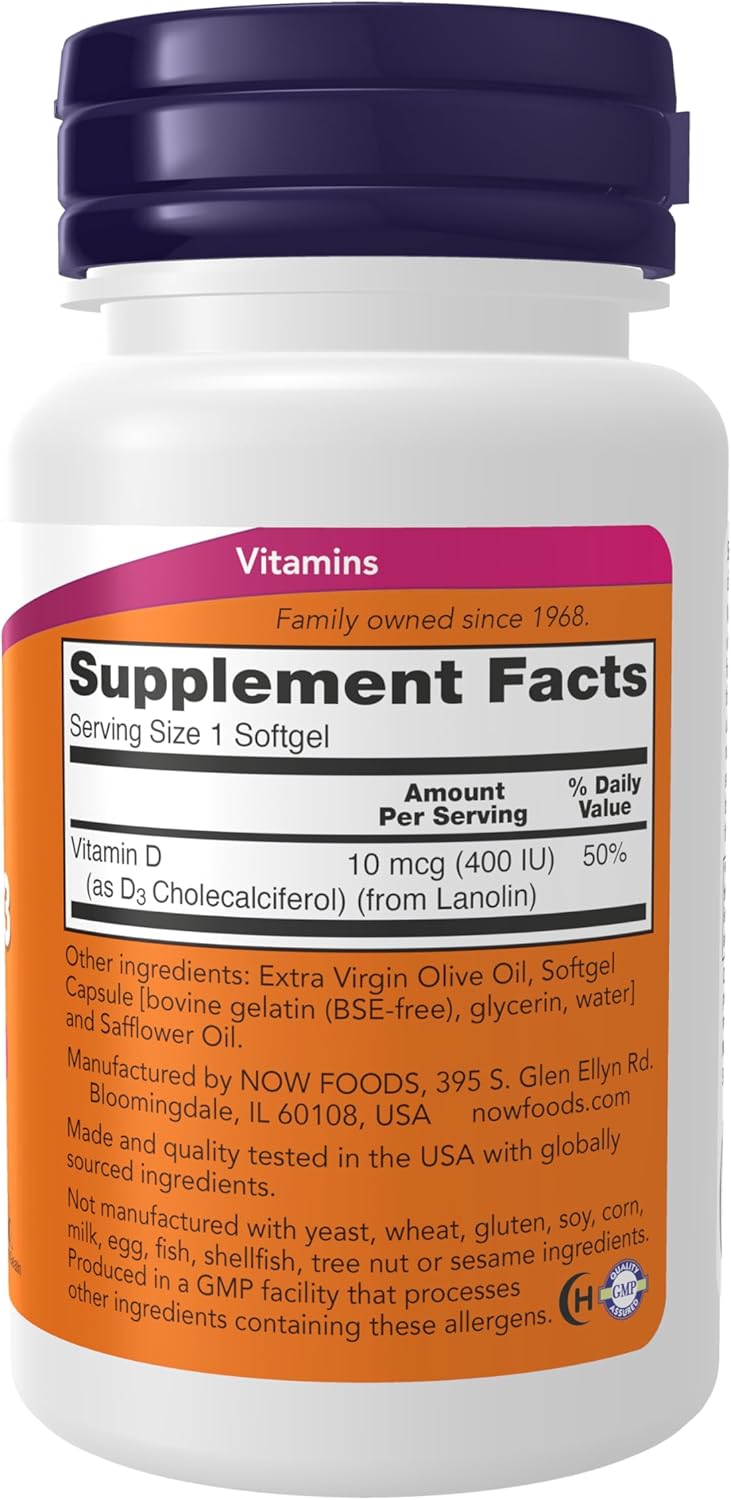Vitamin D3 400 IU