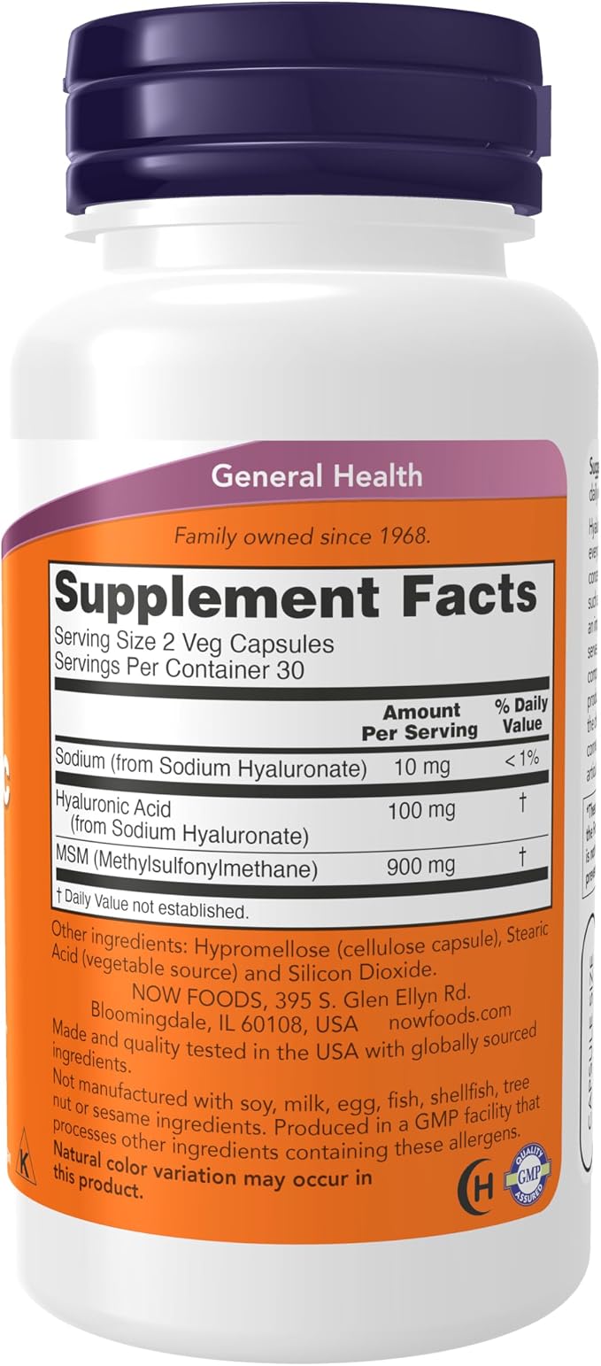Hyaluronic Acid with MSM