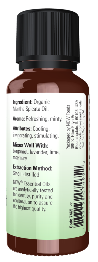 Organic Spearmint Essential Oil
