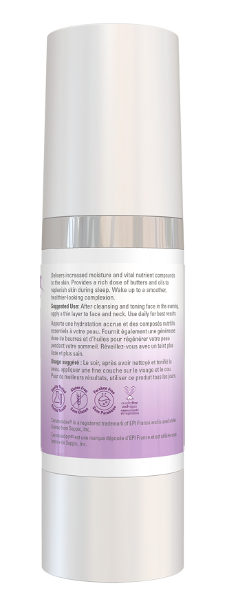 Hyaluronic acid night cream