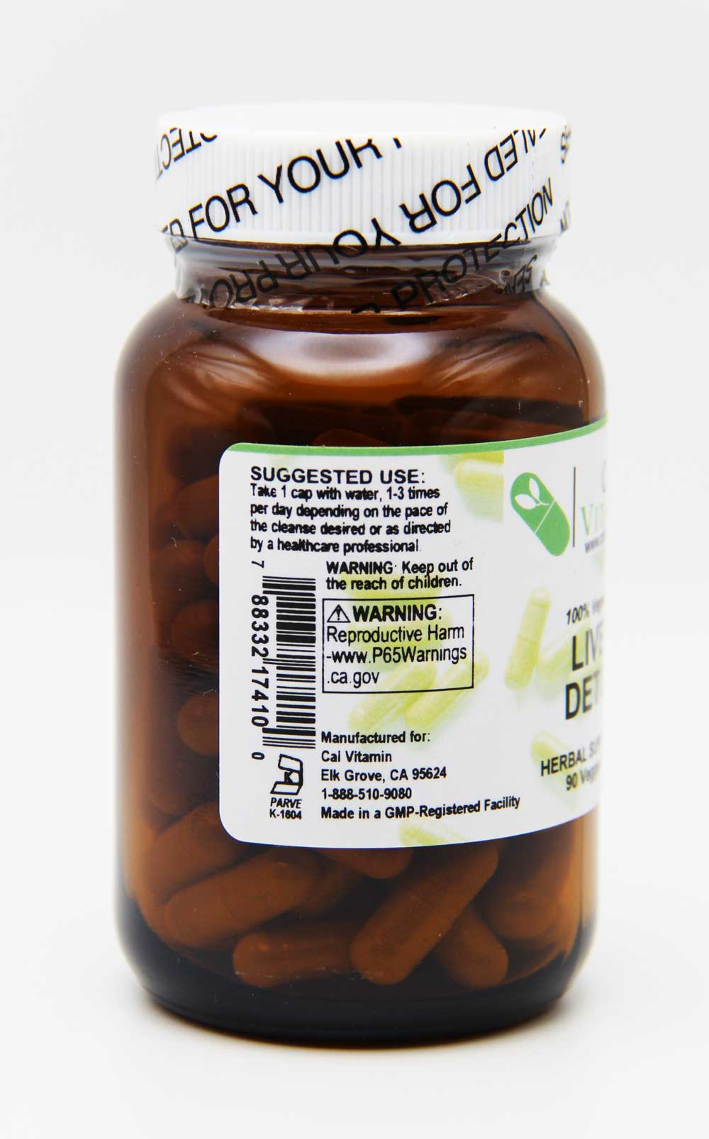 CalVitamin Liver Detox 90 Veggie Caps