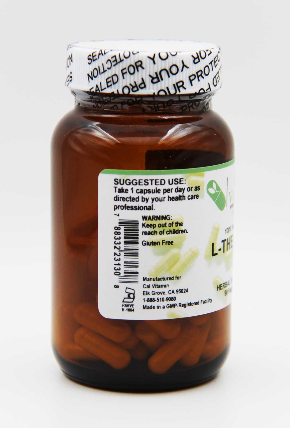 CalVitamin L-Theanine 200 mg 90 Veggie Capsules