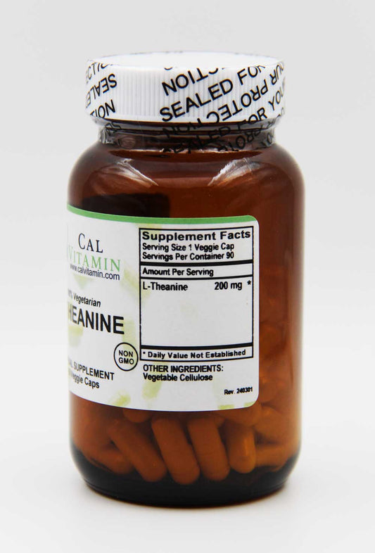 CalVitamin L-Theanine 200 mg 90 Veggie Capsules
