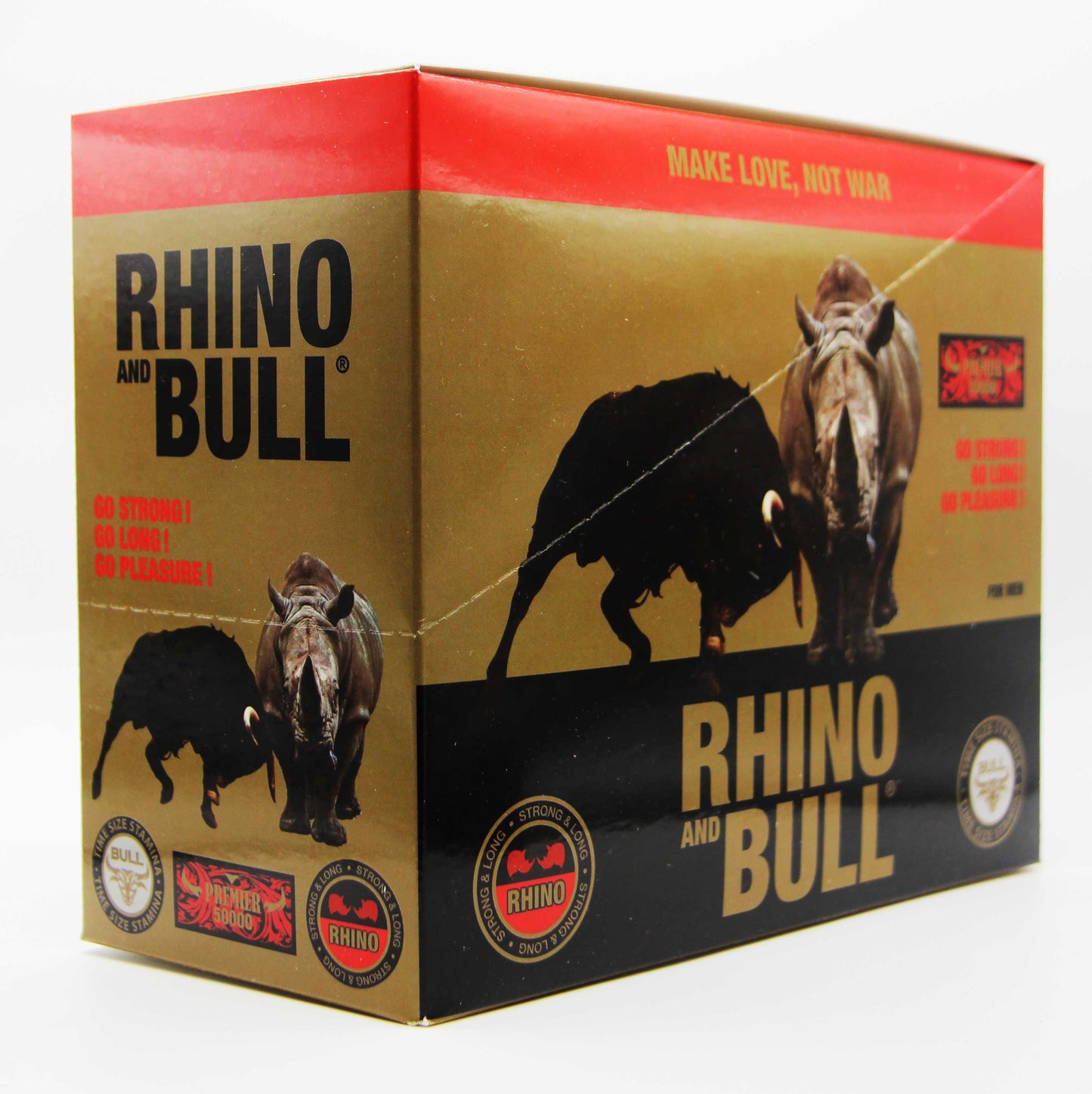 Rhino & Bull Premier 50000 Male Enhancement Capsule