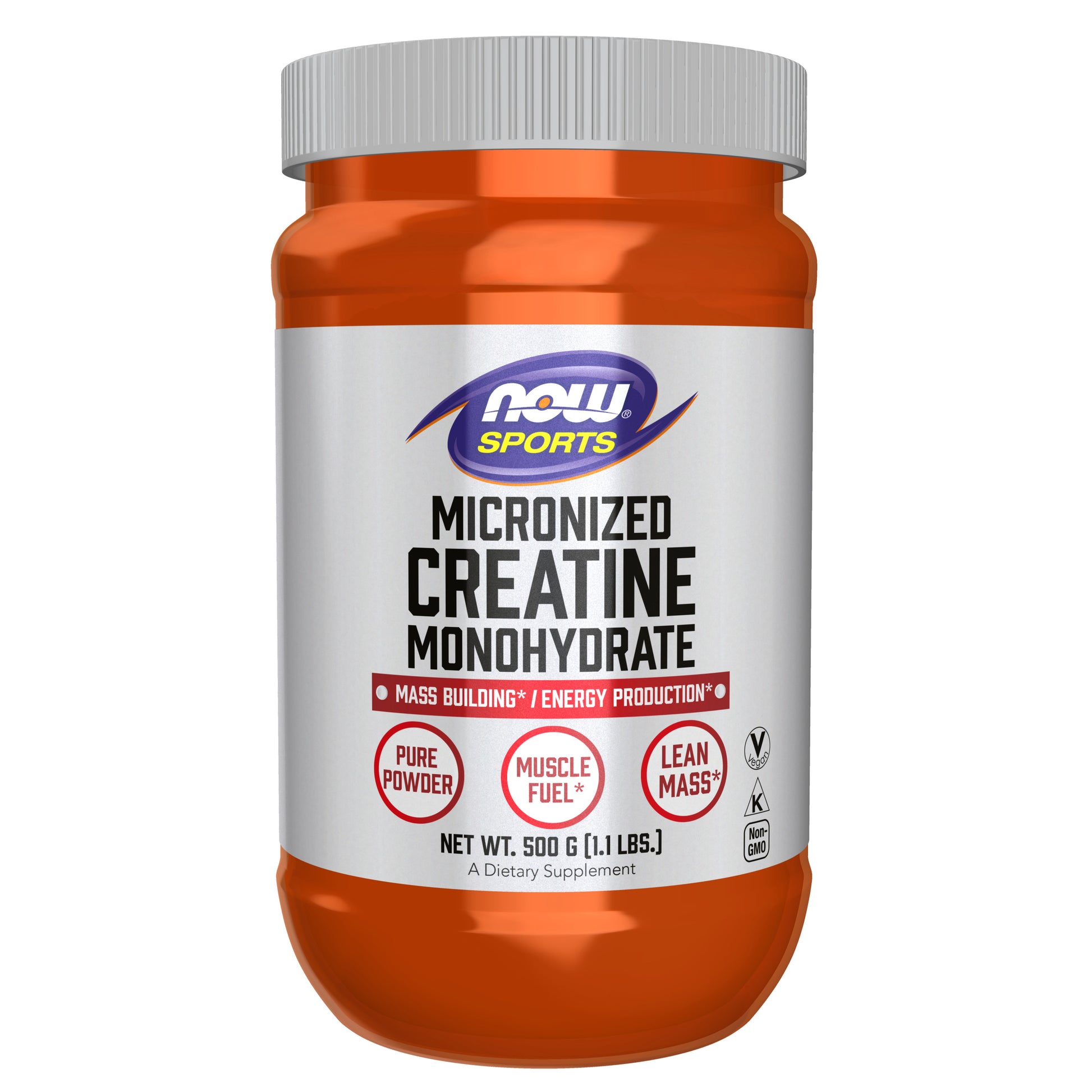 Creatine Monohydrate, Micronized Powder - 1.1 lbs. (500 g)