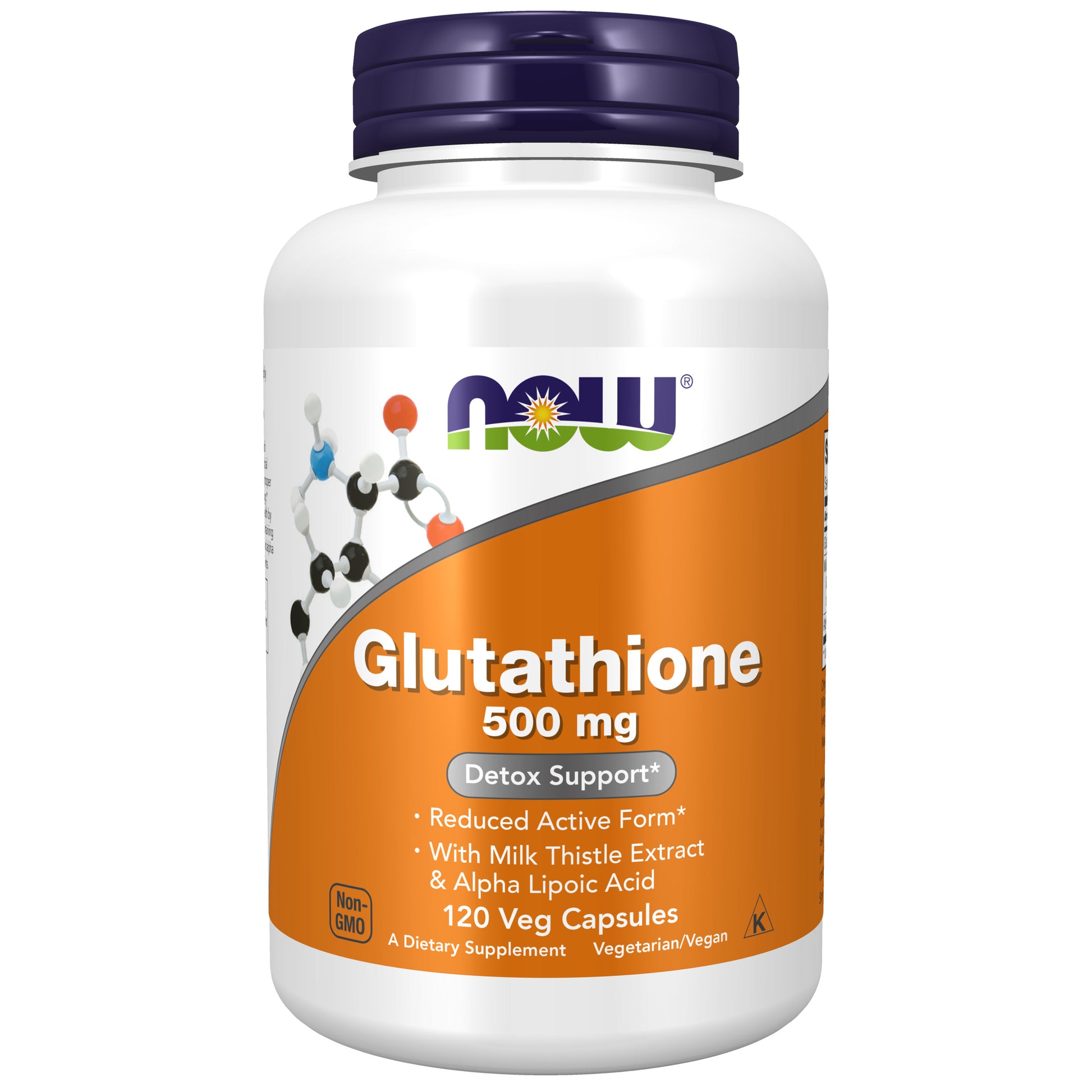Glutathione 500 mg - 120 Veg Capsules