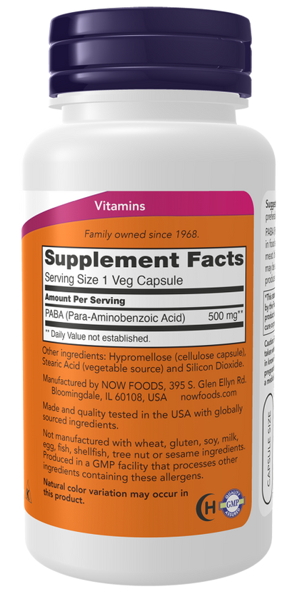 PABA Supplement