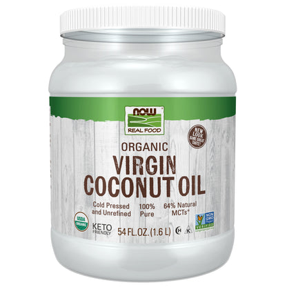 Virgin Coconut Cooking Oil, Organic - 54 fl. oz.