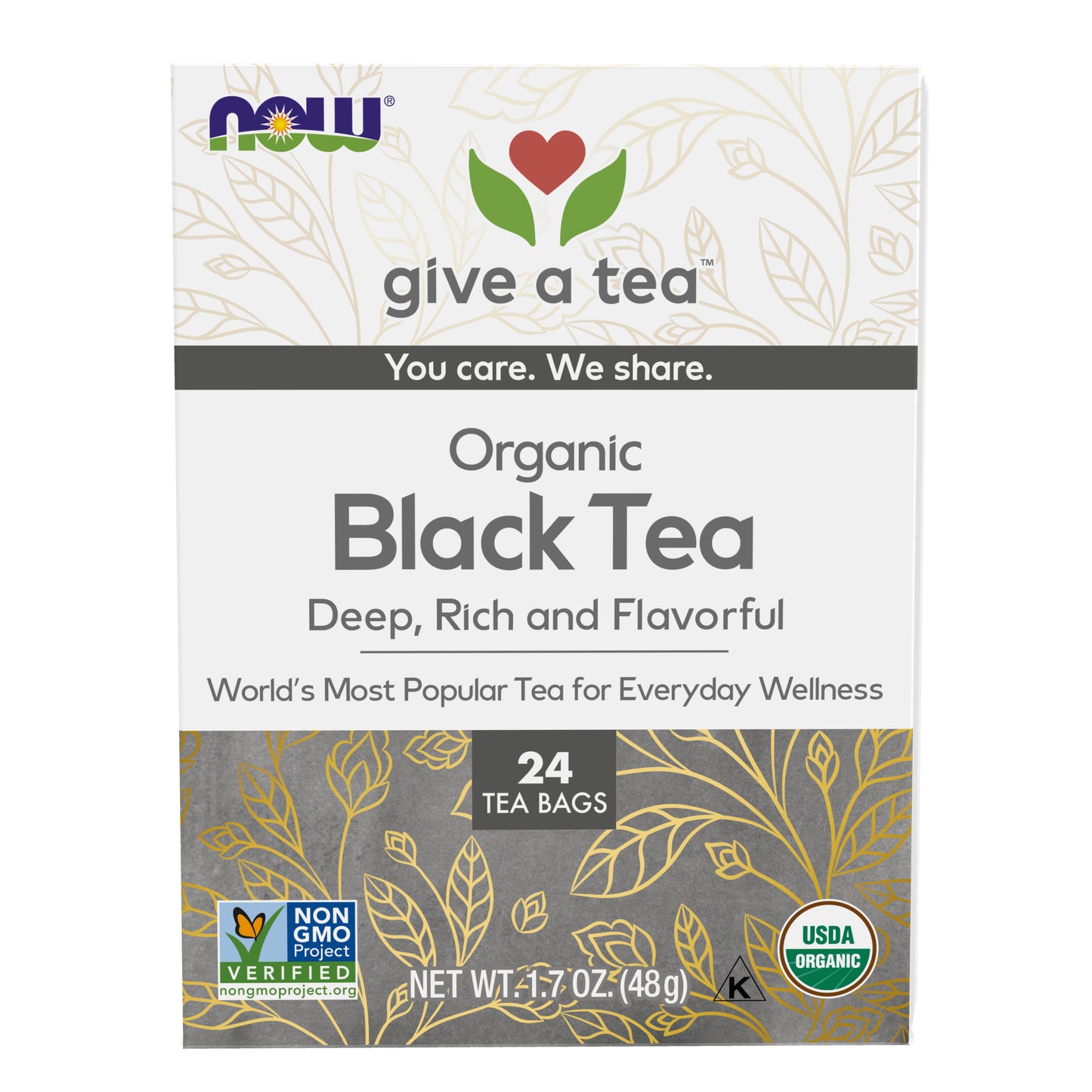 Black Tea, Organic - 24 Tea Bags