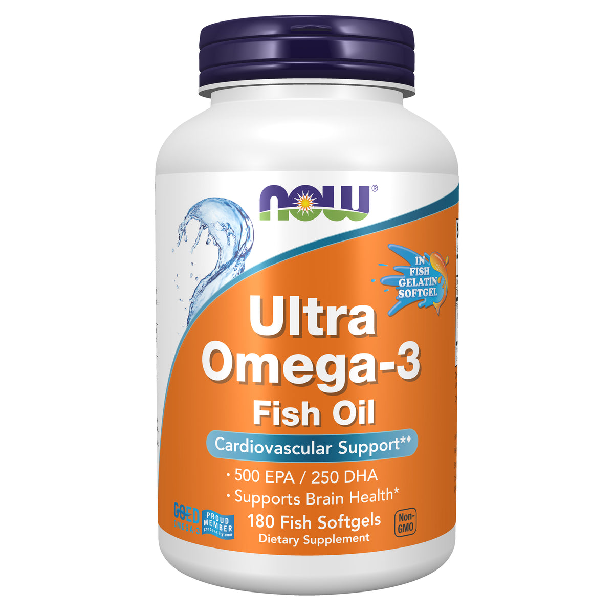 Ultra Omega-3 (Fish Gelatin) - 180 Fish Softgels