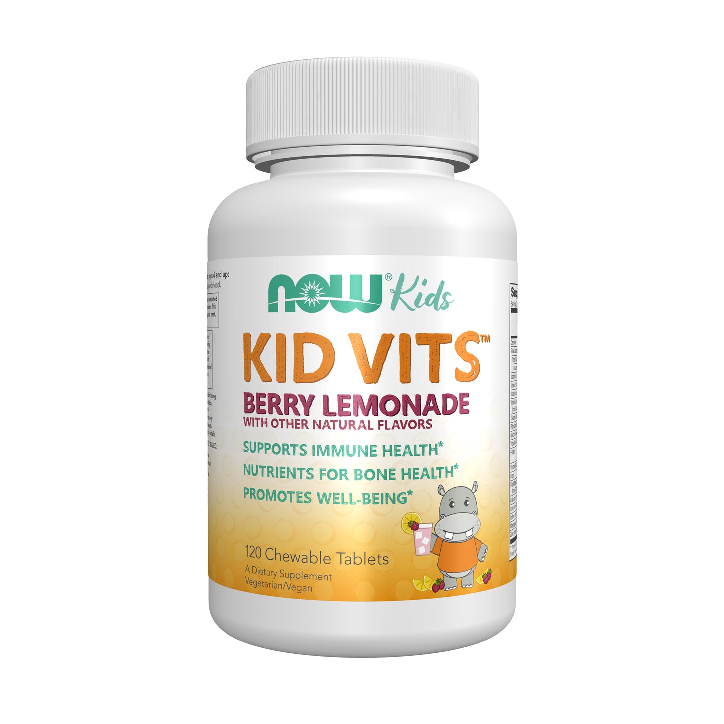 Kid Vits™ Berry Lemonade – 120 Chewable Tablets