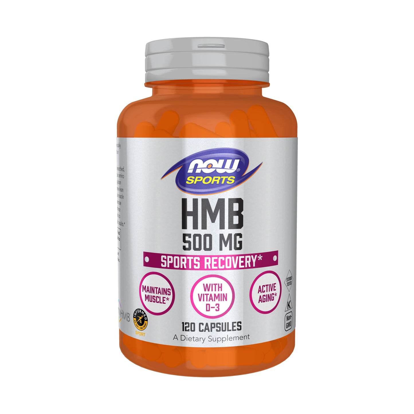 HMB 500 mg - 120 Veg Capsules