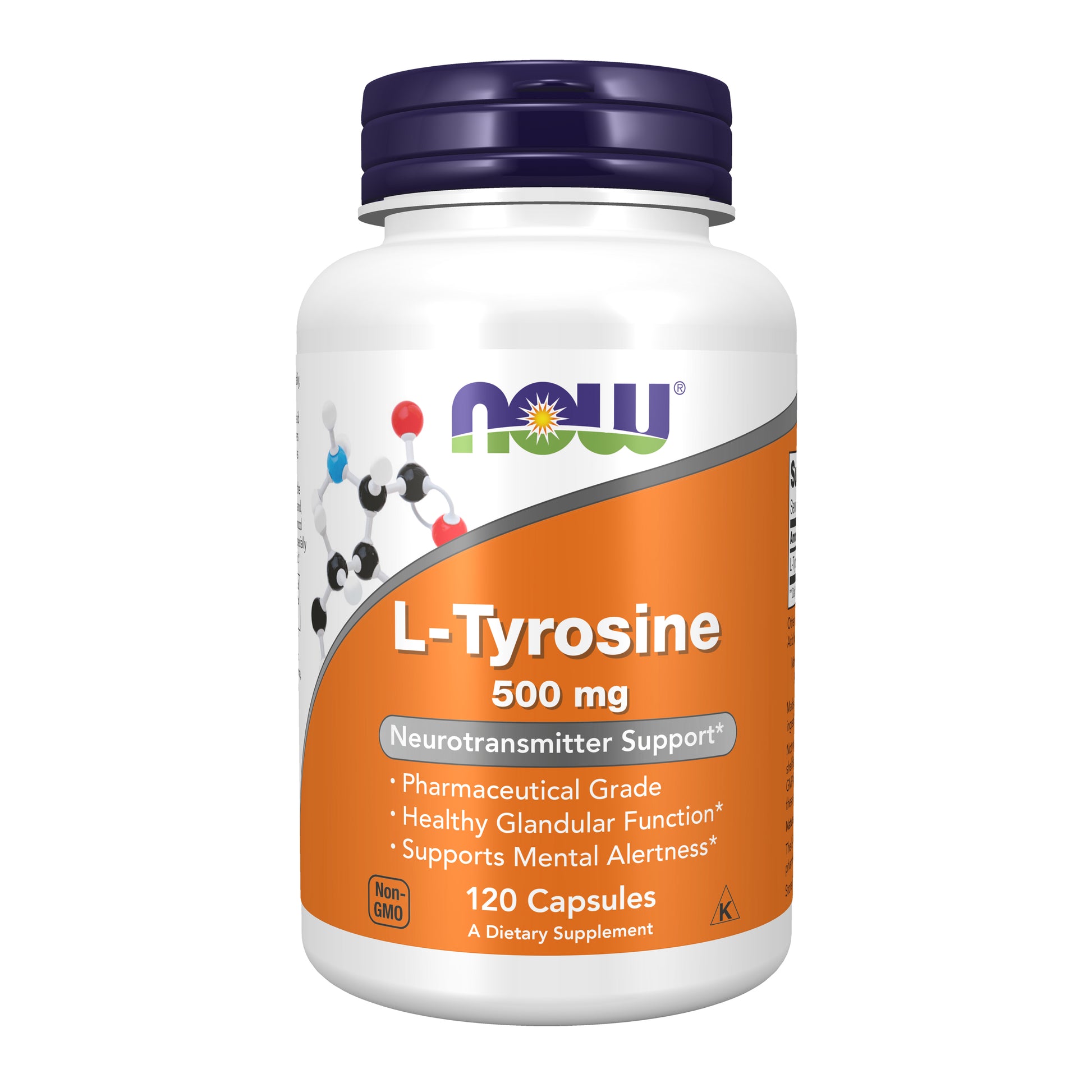 L-Tyrosine 500 mg - 120 Capsules