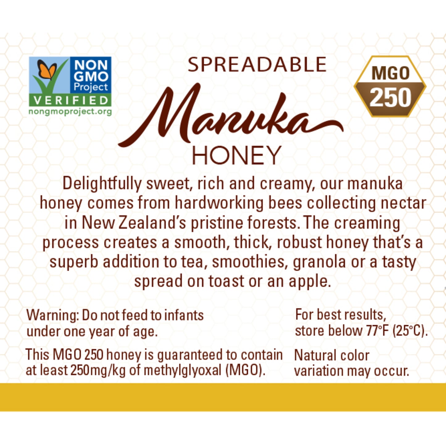 monofloral manuka honey