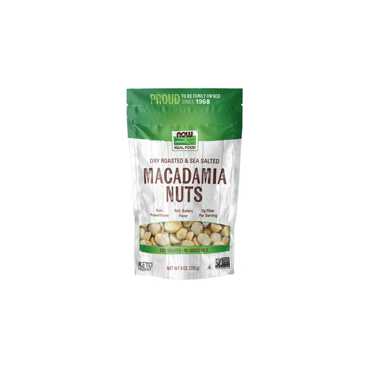 Macadamia Nuts, Dry Roasted & Salted - 9 oz