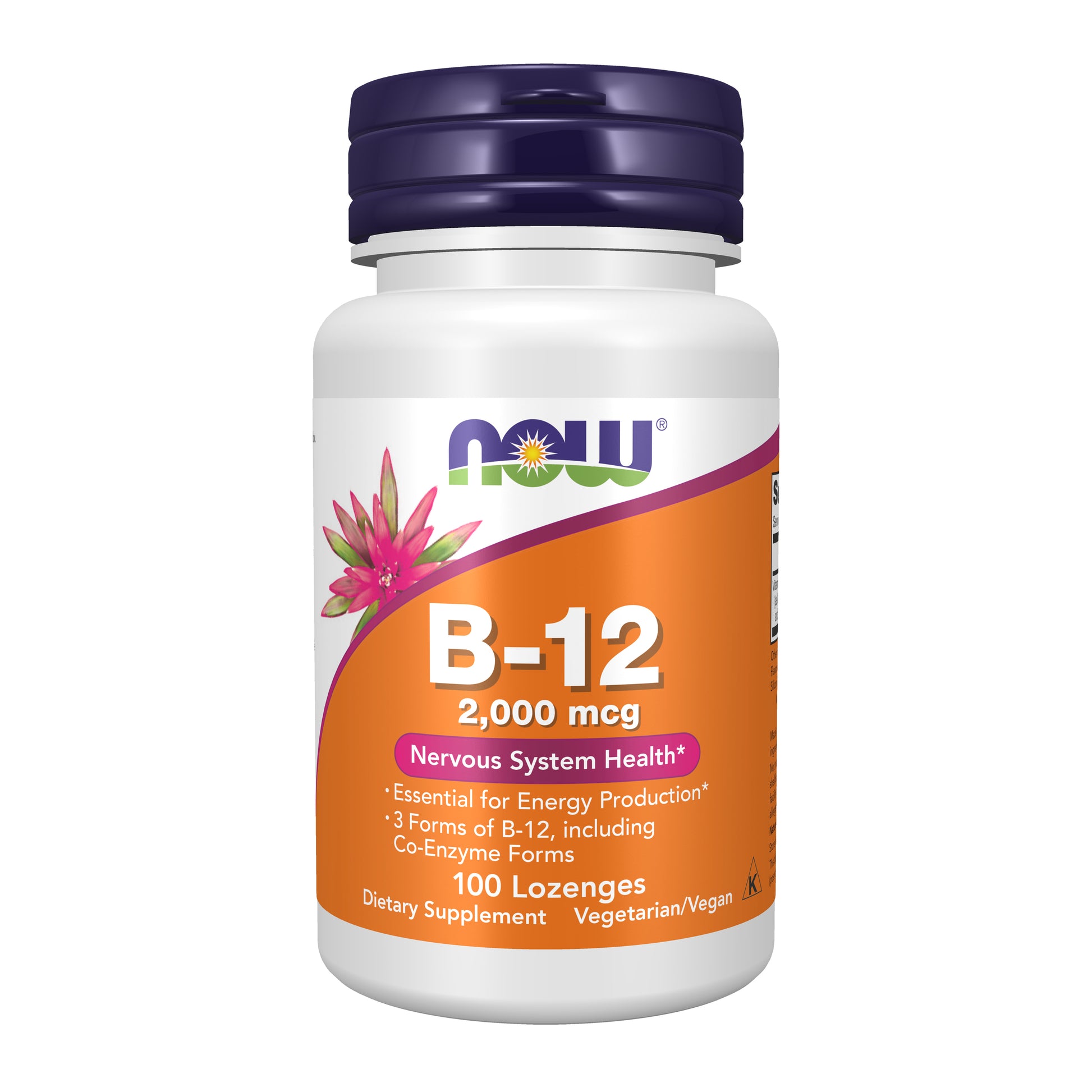 Vitamin B-12 2,000 mcg - 100 Lozenges