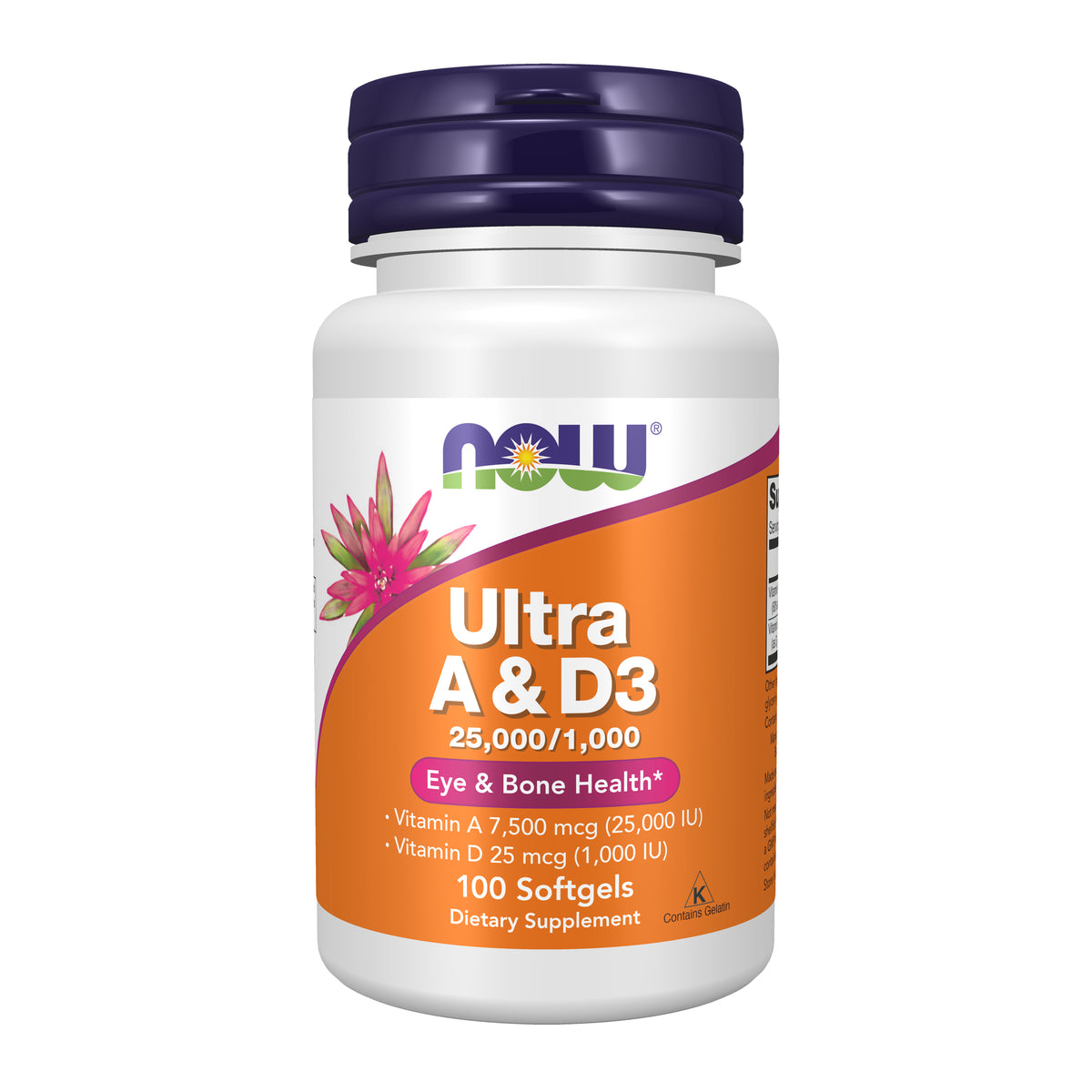 Ultra A & D-3 25,000/1,000 - 100 Softgels