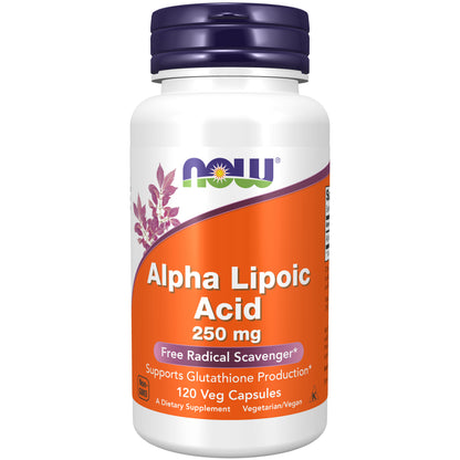 Alpha Lipoic Acid 250 mg - 120 Veg Capsules