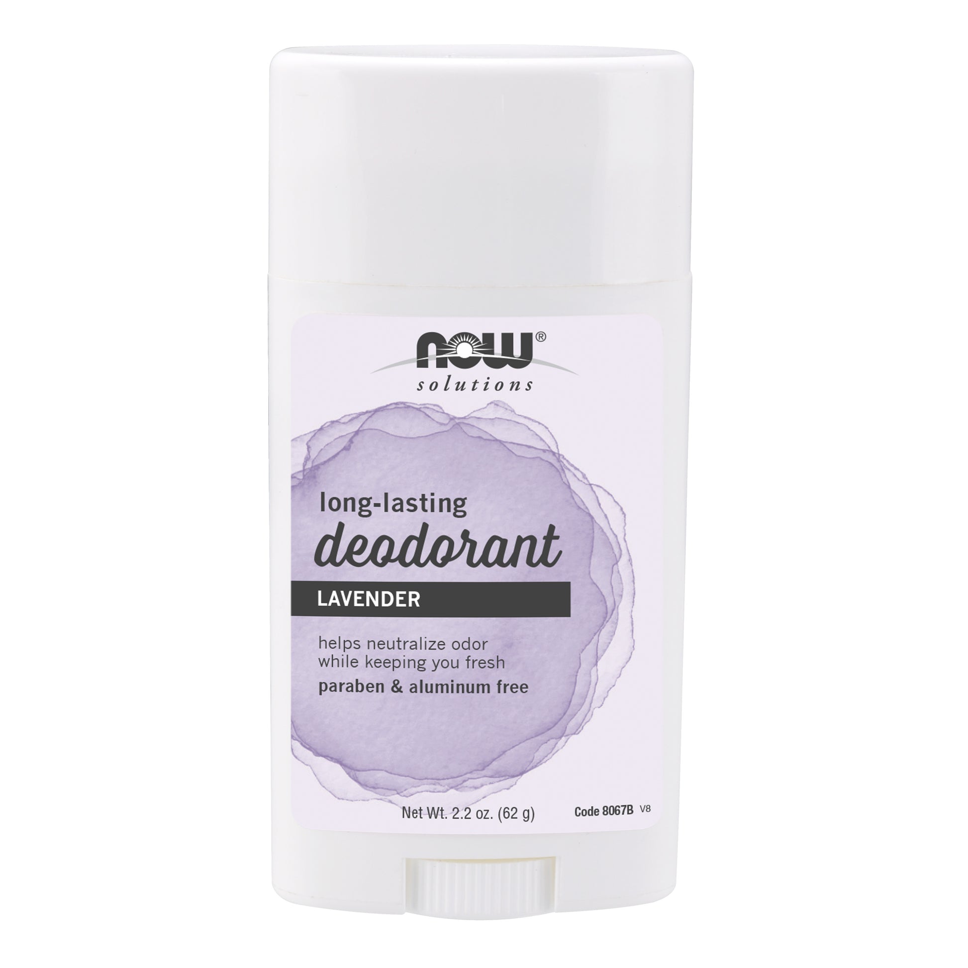 Long-Lasting Deodorant Stick, Lavender - 2.2 oz.