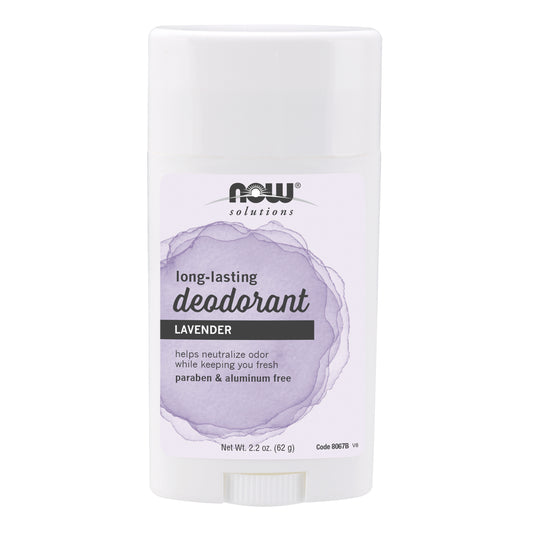 Long-Lasting Deodorant Stick, Lavender - 2.2 oz.