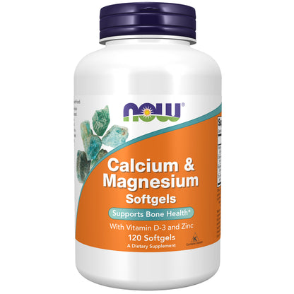 Calcium & Magnesium - 120 Softgels