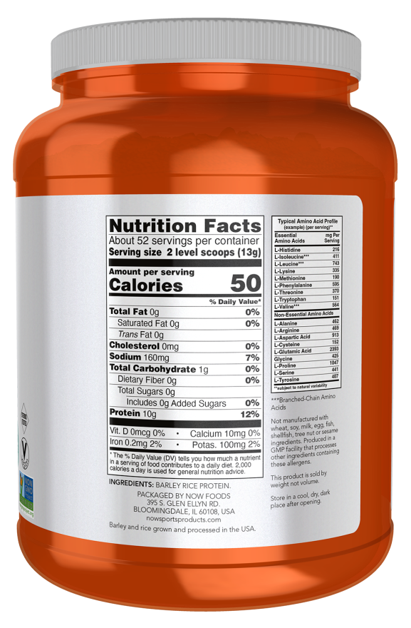 Unflavored Protein Powder