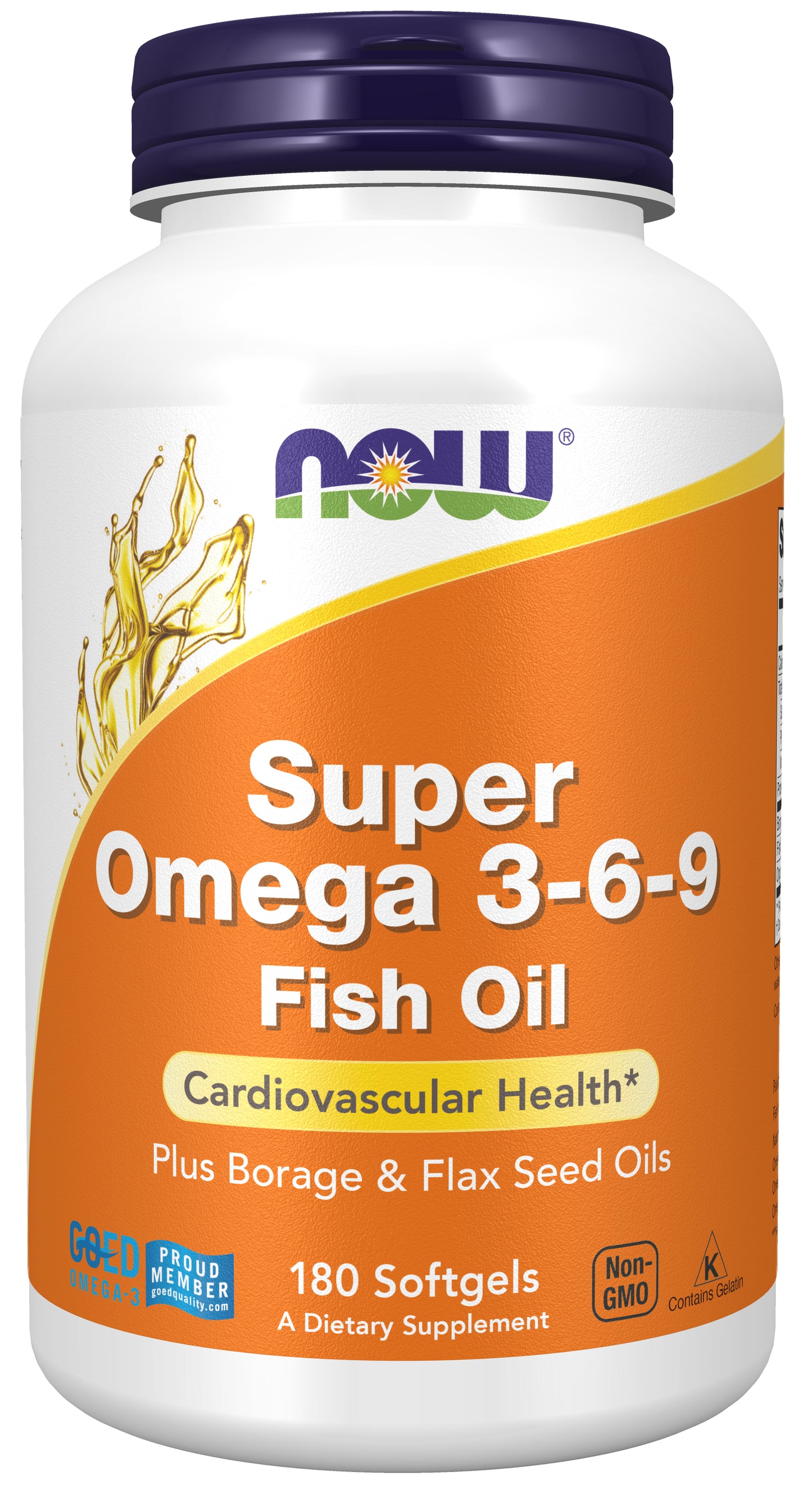 Super Omega 3-6-9 - 180 Softgels
