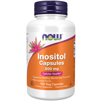 Inositol 500 mg - 100 Veg Capsules