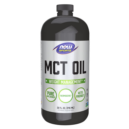 MCT Oil Liquid in Plastic Bottle - 32 fl. oz.