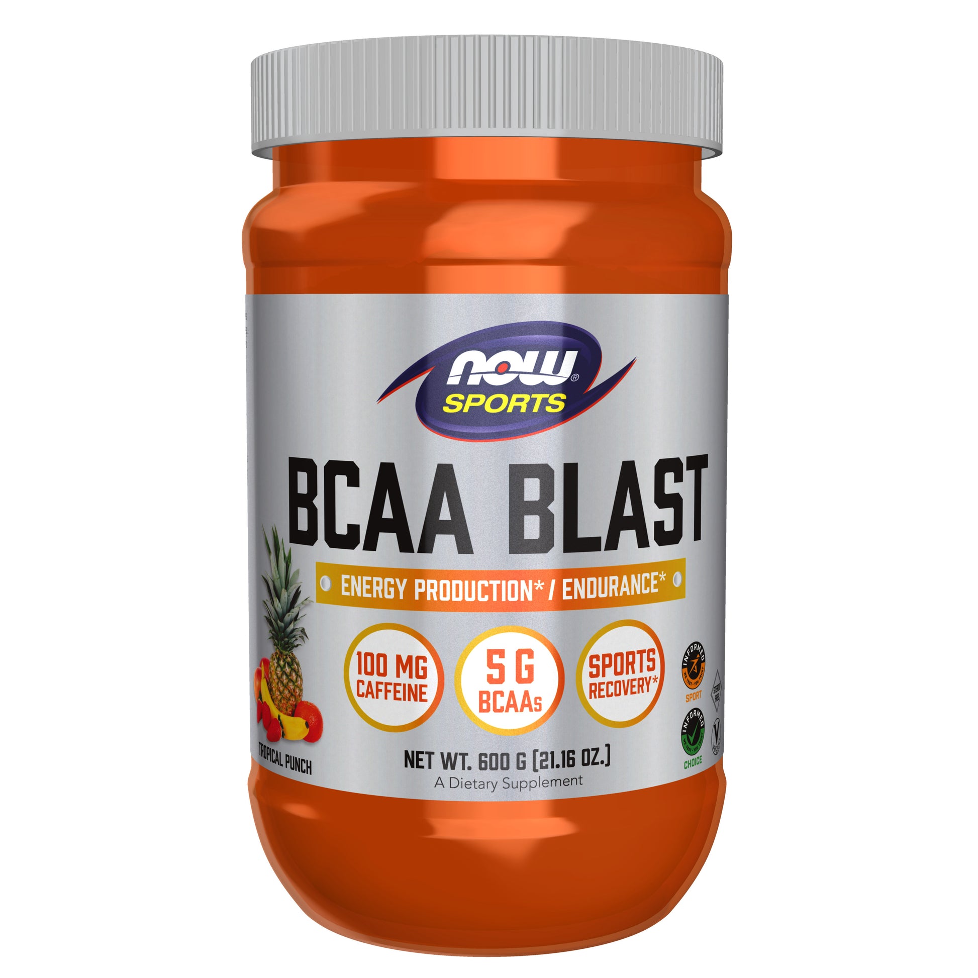 BCAA Blast Powder, Tropical Punch Flavor - 600 Grams