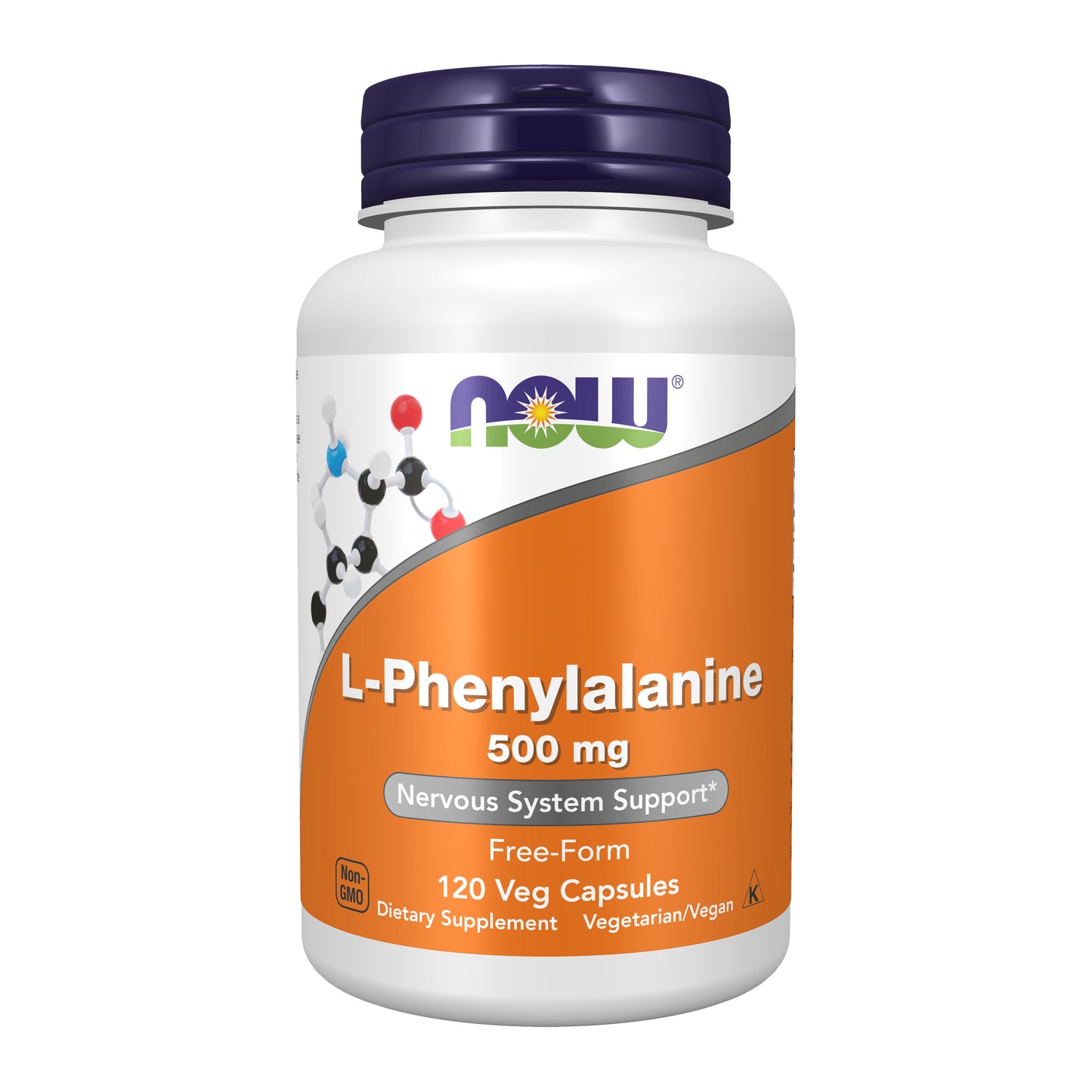 L-Phenylalanine 500 mg - 120 Veg Capsules