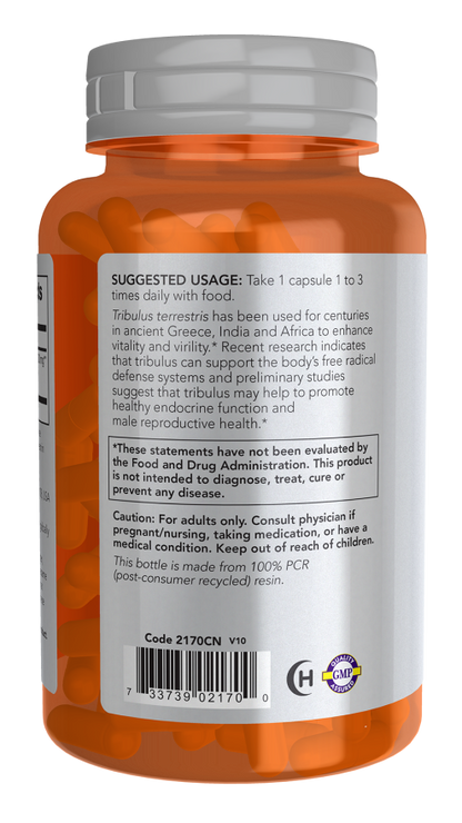 NOW Sports Tribulus men’s health dietary supplement