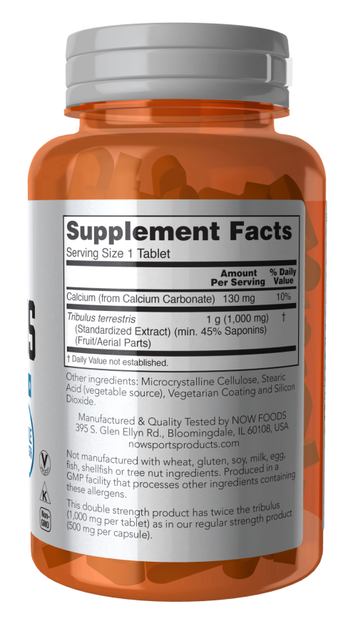 NOW Sports Tribulus men’s health dietary supplement