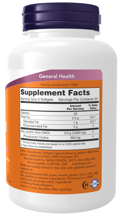 NOW Lecithin 1200 mg