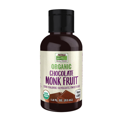 Monk Fruit Chocolate Liquid, Organic - 1.8 fl. oz.