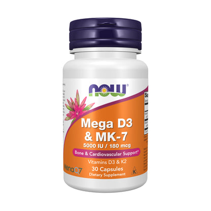 Mega D-3 & Mk7 - 30 Veg Capsules