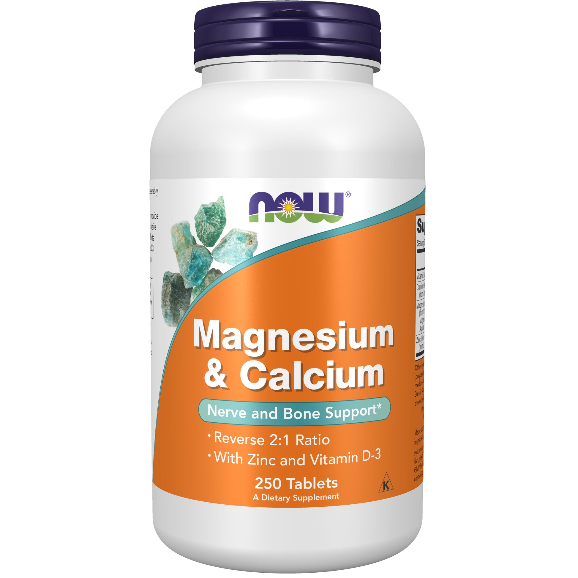 Magnesium & Calcium - 250 Tablets