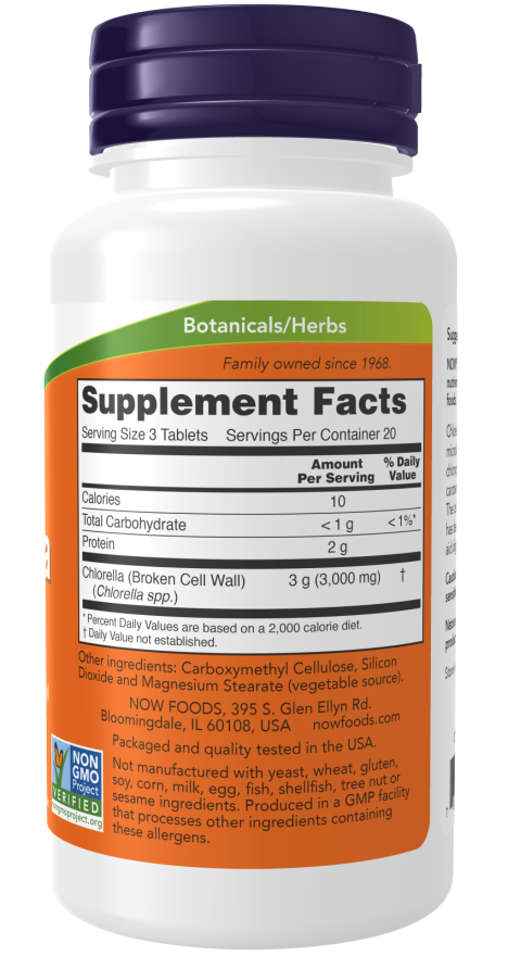 Chlorella Supplements