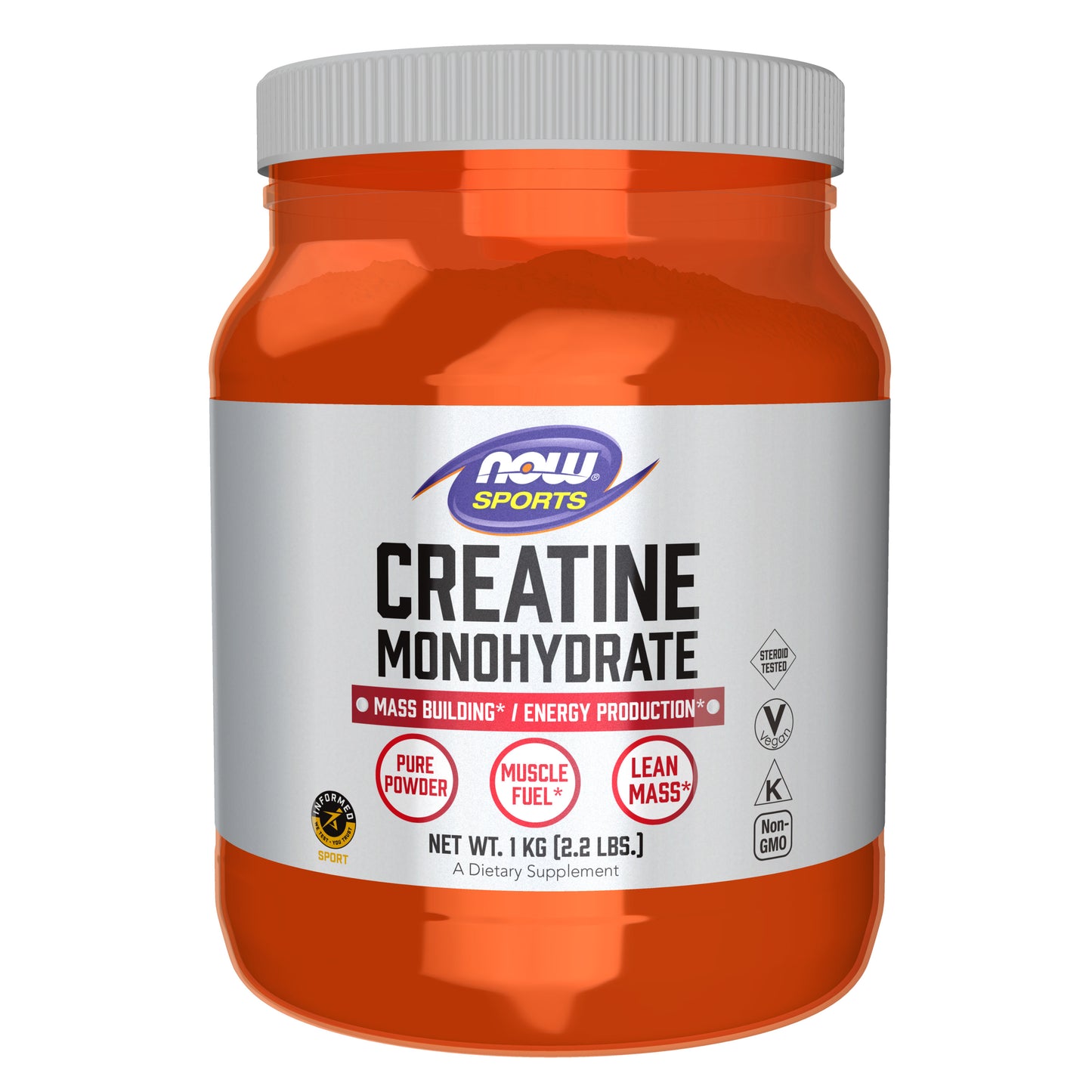 Creatine Monohydrate Powder - 2.2 lbs.