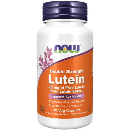Lutein, Double Strength 20 mg - 90 Veg Capsules