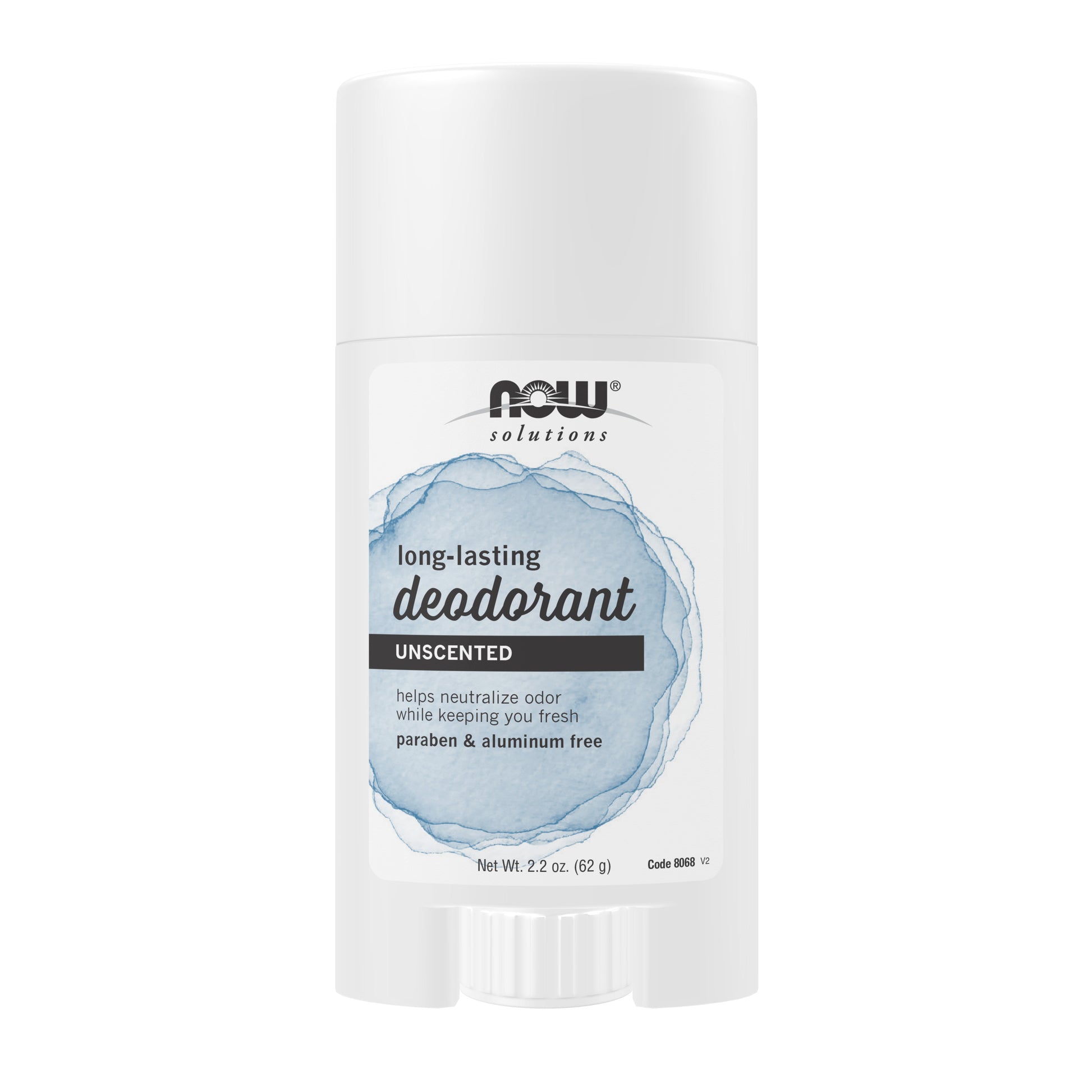 Long-Lasting Deodorant Stick, Unscented - 2.2 oz.