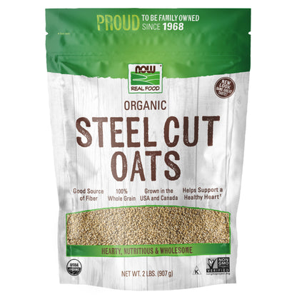 Steel Cut Oats, Organic - 2 lb.