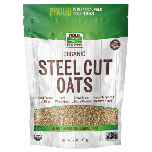 Steel Cut Oats, Organic - 2 lb.
