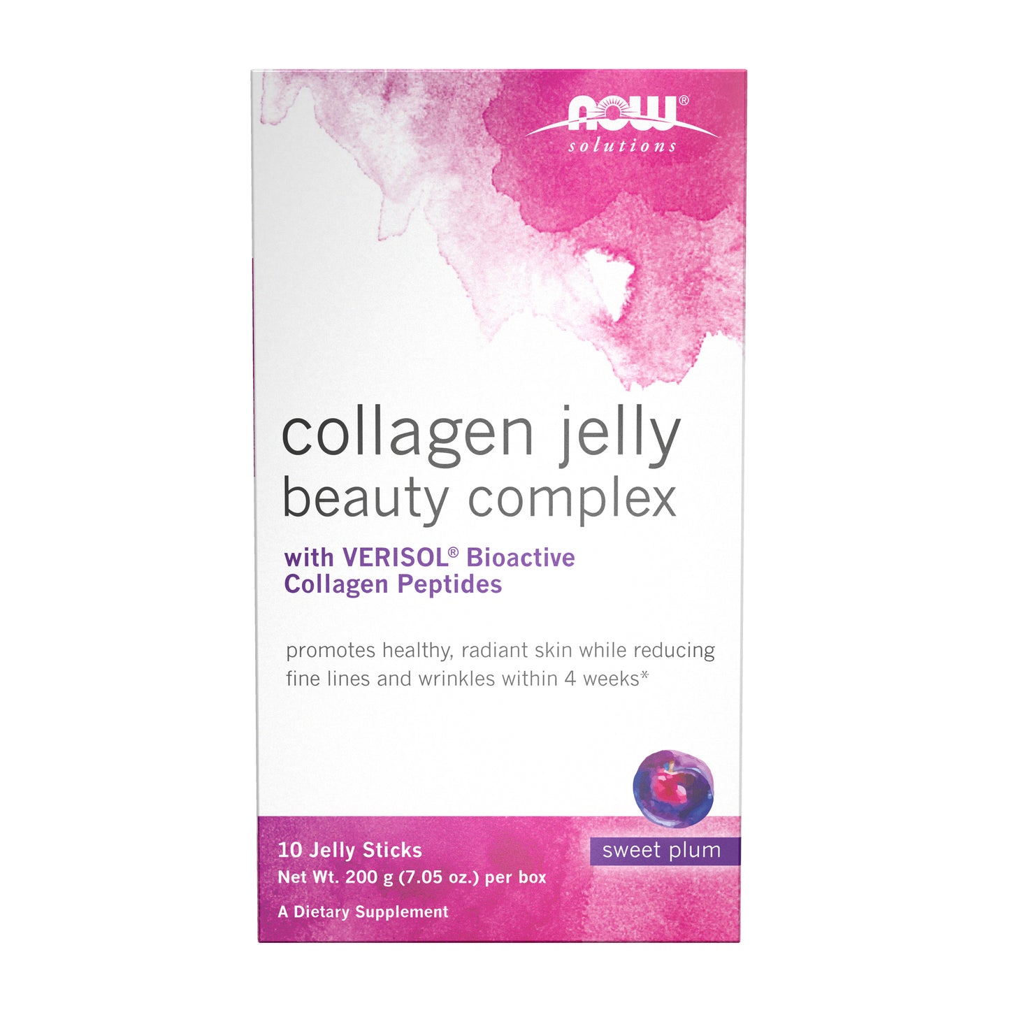Collagen Jelly Beauty Complex, Sweet Plum - 10 Jelly Sticks