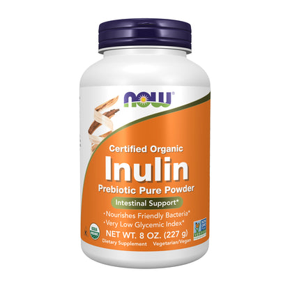 Inulin Prebiotic Pure Powder, Organic - 8 oz.