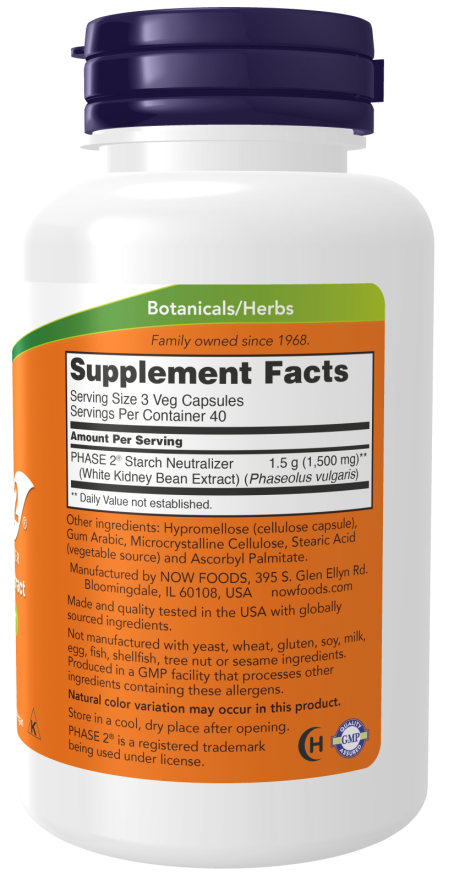 Phase 2 White Kidney Bean Extract